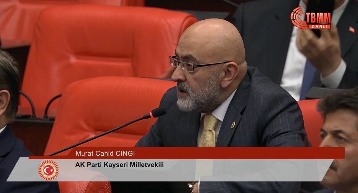 AK Partili Cıngı’dan TBMM’de tescilli pastırma açıklaması: "Hayırlı olsun"
