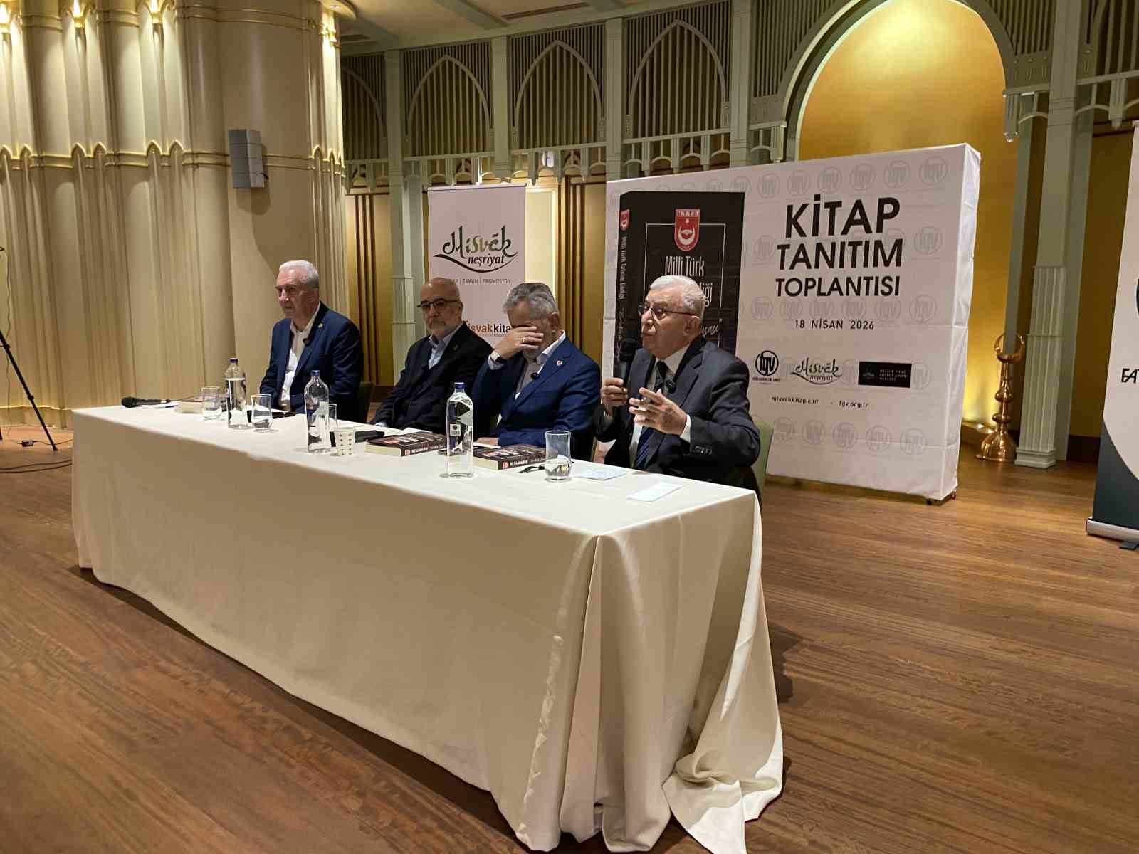 "Milli Türk Talebe Birliği Bir Neslin İnşası" kitabının tanıtım toplantısı gerçekleştirildi
