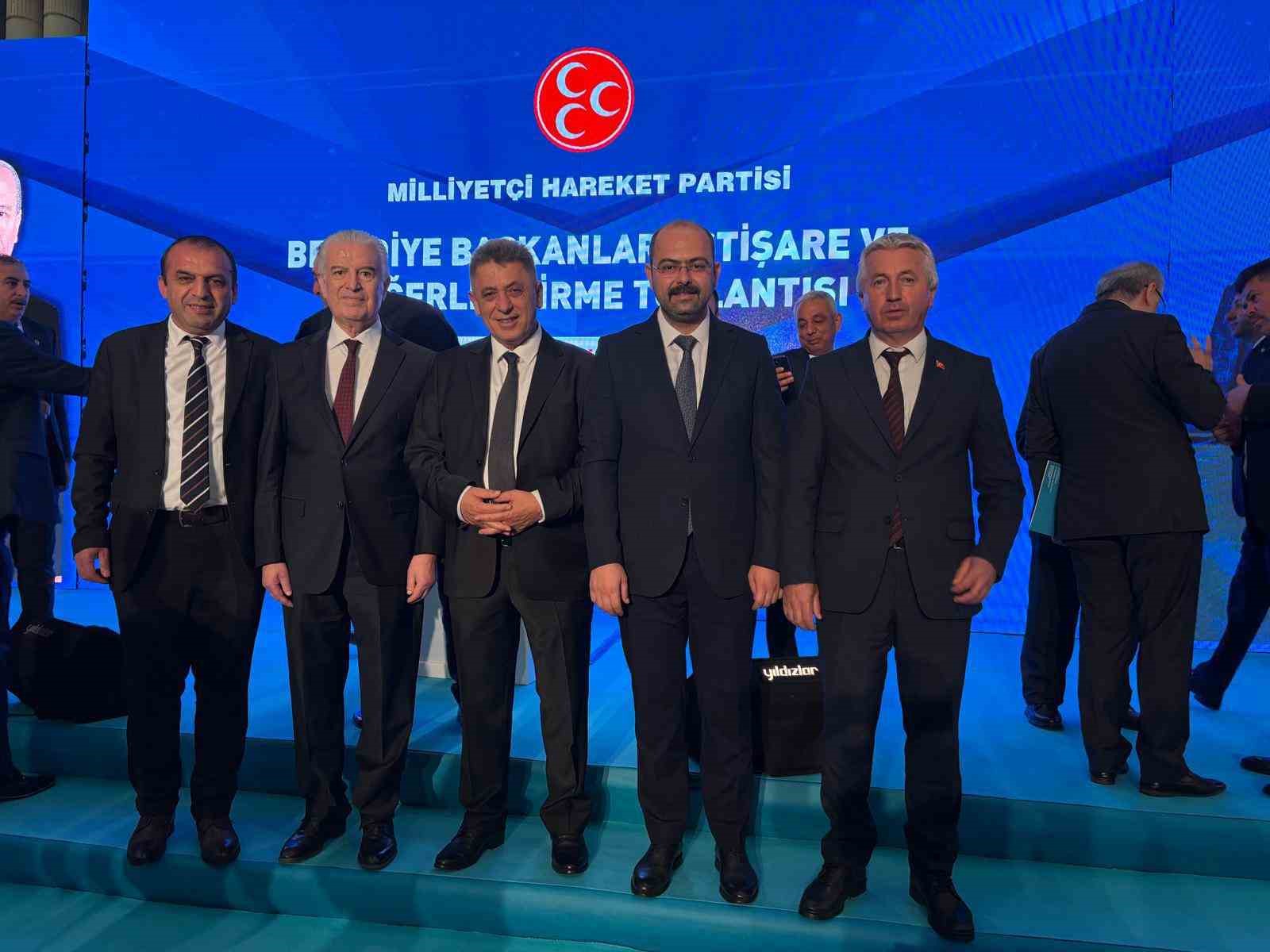 Tosya Belediye Başkanı Kavaklıgil, Belediye Başkanları İstişare Toplantısına katıldı
