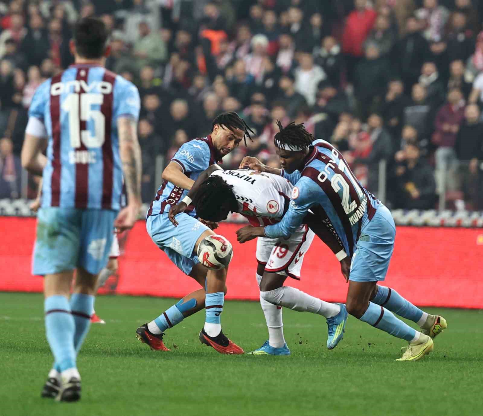 Ziraat Türkiye Kupası: Samsunspor: 0 - Trabzonspor: 0 (Maç sonucu)
