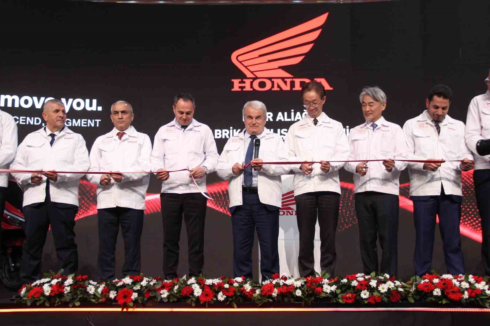 Honda Türkiye’den dev yatırım: Aliağa’da motosiklet fabrikası üretime başladı
