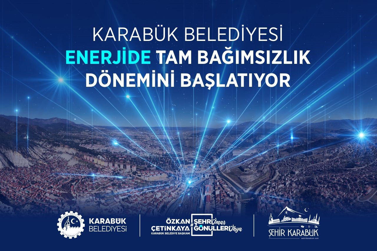 Karabük Belediyesi kendi enerjisini üretmeye hazırlanıyor
