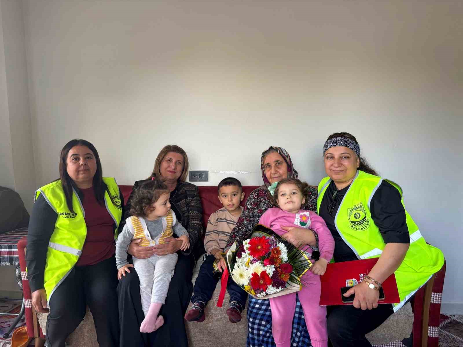 Tarsus’ta şehit anneleri Anneler Günü’nde unutulmadı
