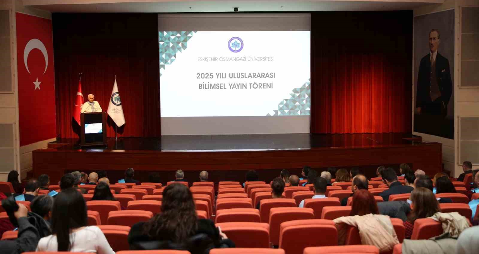 ESOGÜ’den uluslararası bilimsel yayın çalışmaları yapan akademisyenlere teşekkür
