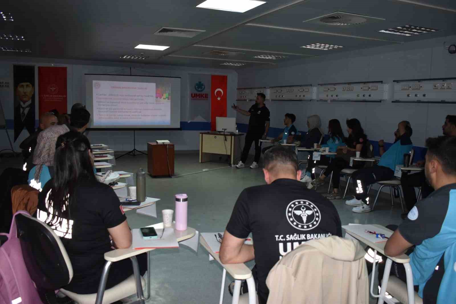 Elazığ’da KBRN eğitimi
