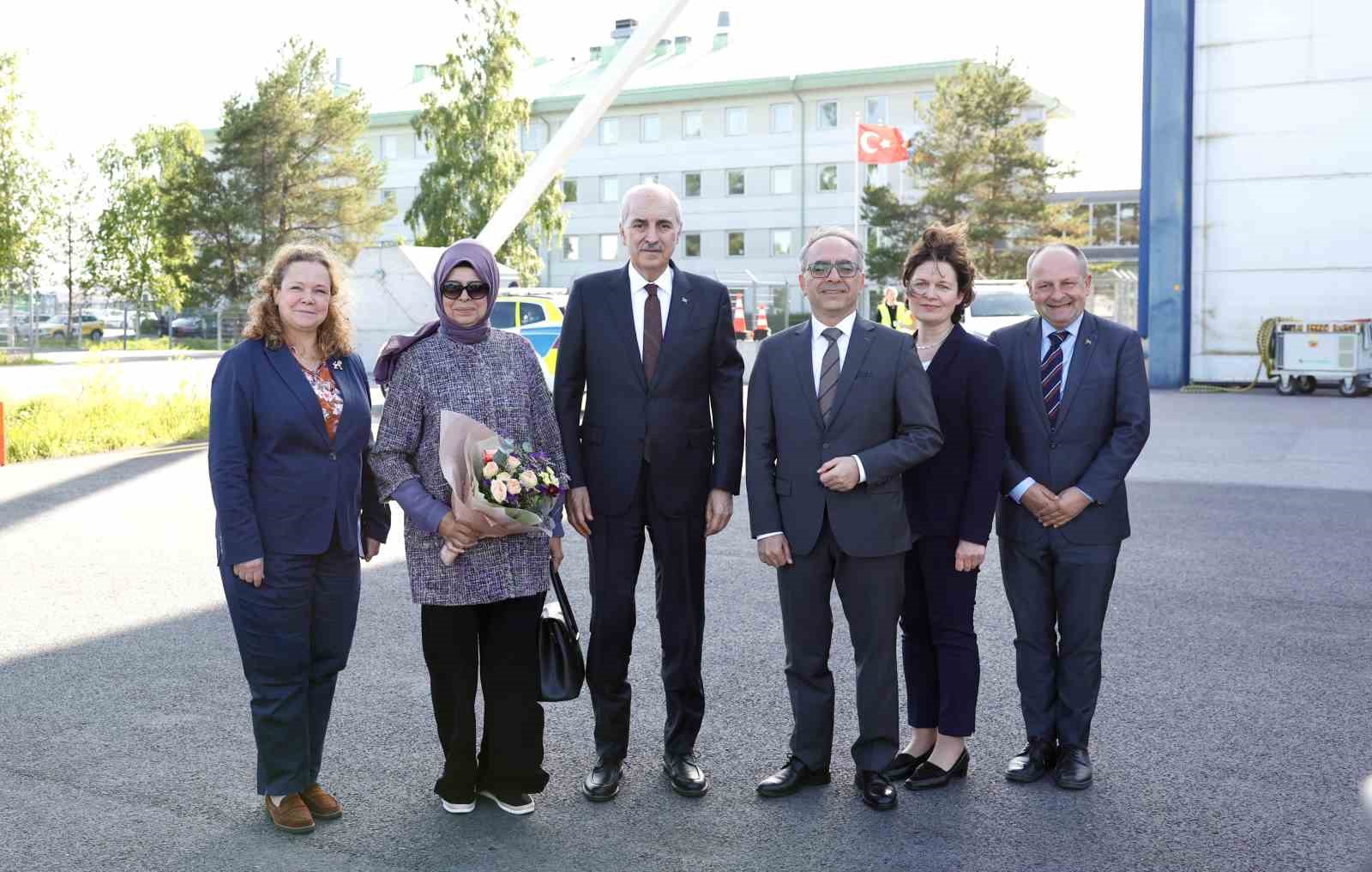 TBMM Başkanı Kurtulmuş, İsveç’te
