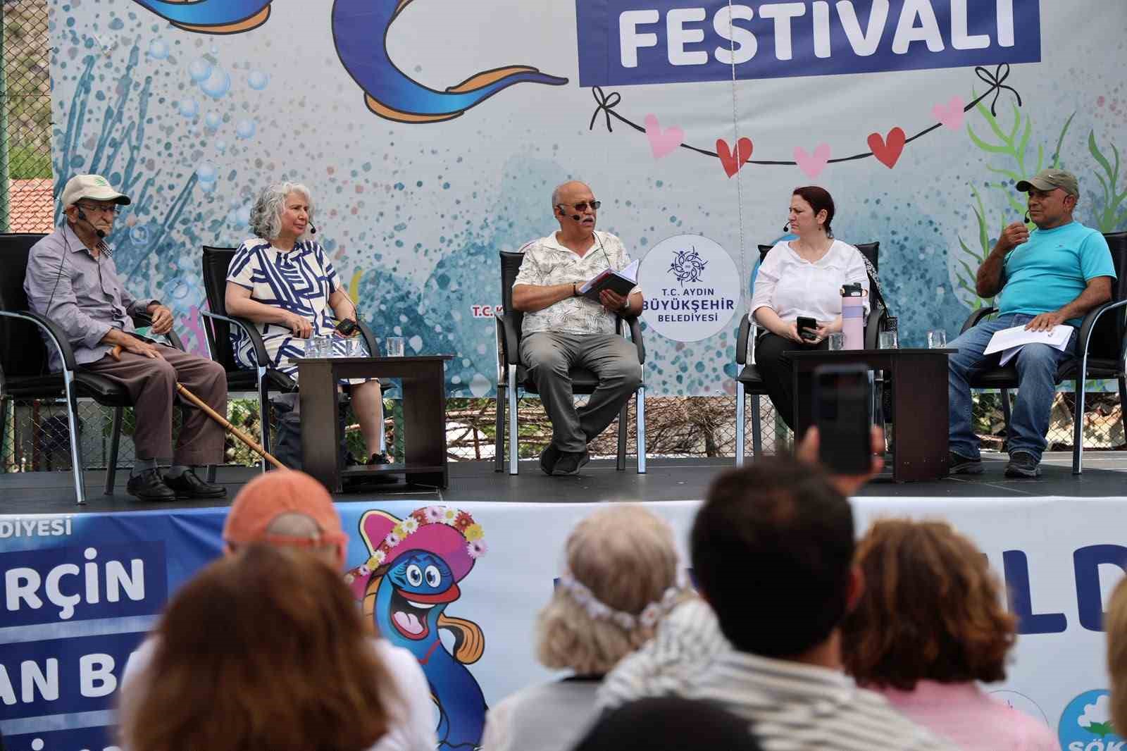 Söke’deki festivalde yılan balığının yolculuğu anlatıldı
