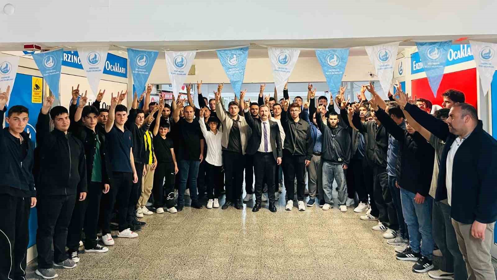Tercan Ülkü Ocakları İlçe Başkanlığına Kalkan atandı
