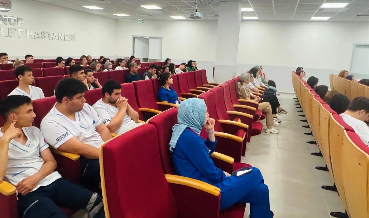 Sinop’ta sağlık bilinci için eğitim seferberliği
