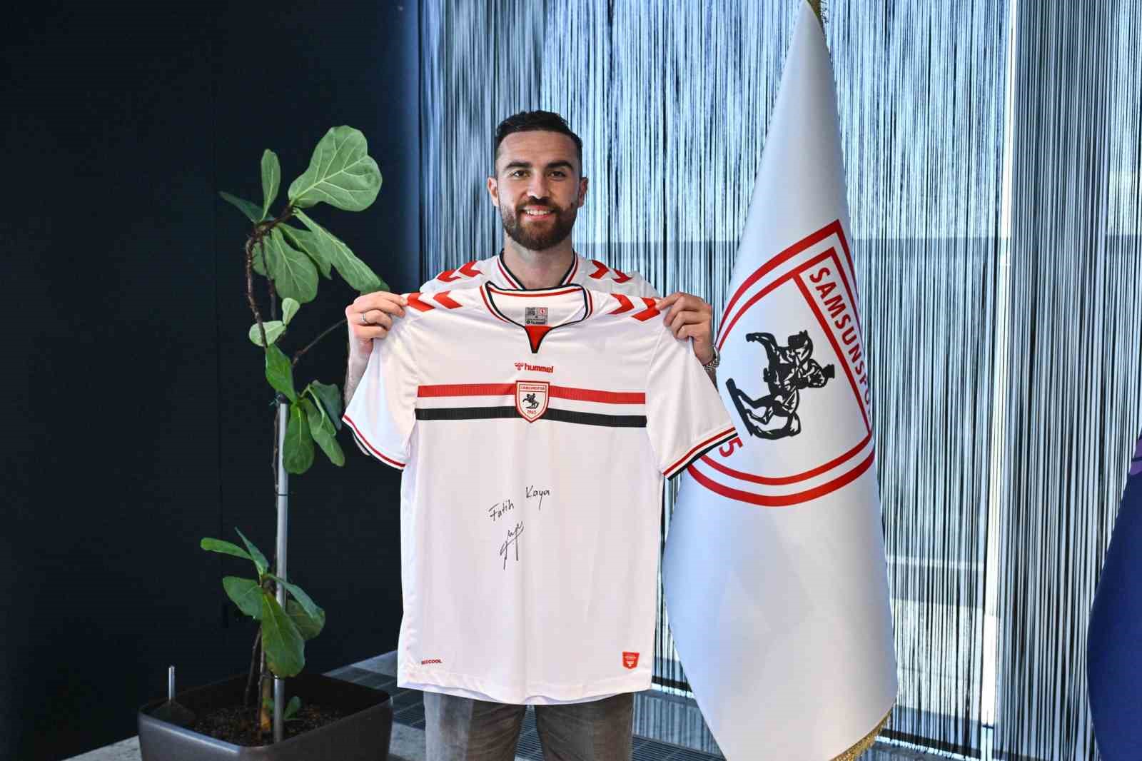 Samsunspor’da sezonun ilk transferi Fatih Kaya
