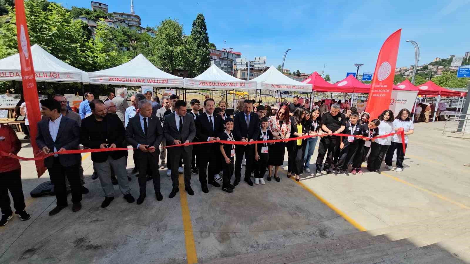 Zonguldak’ta TÜBİTAK Bilim Fuarları Festivali kapılarını açtı
