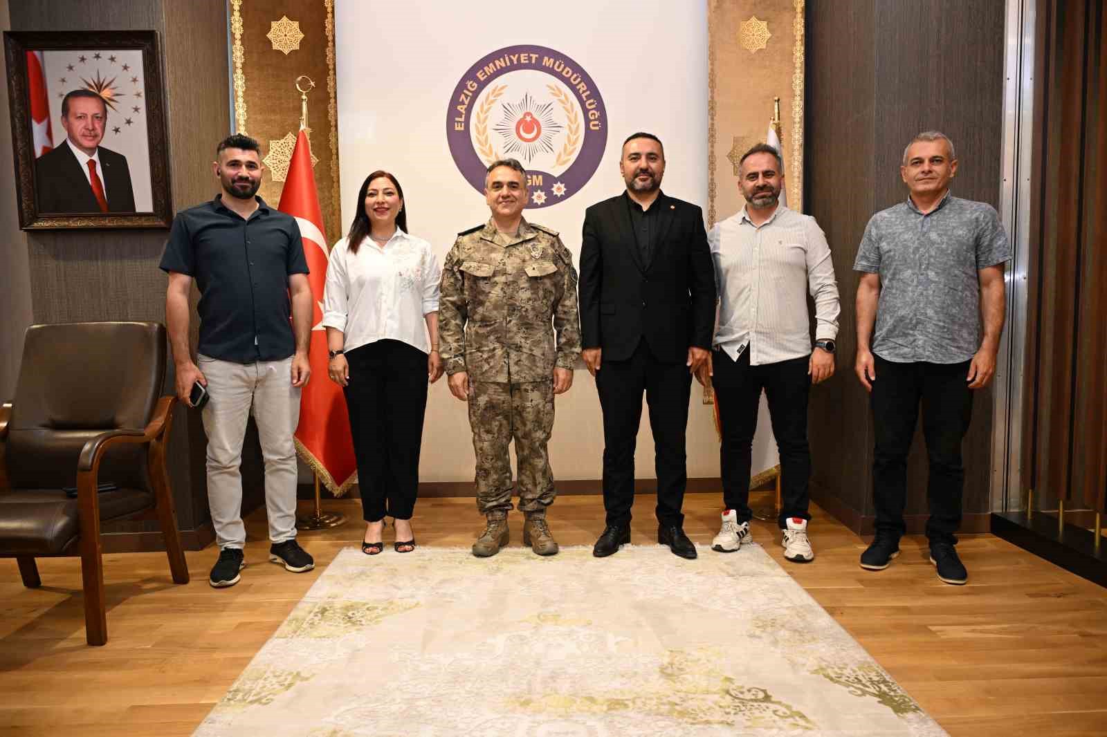 FHGC,  Elazığ  Emniyet Müdürü Karan’la bir araya geldi

