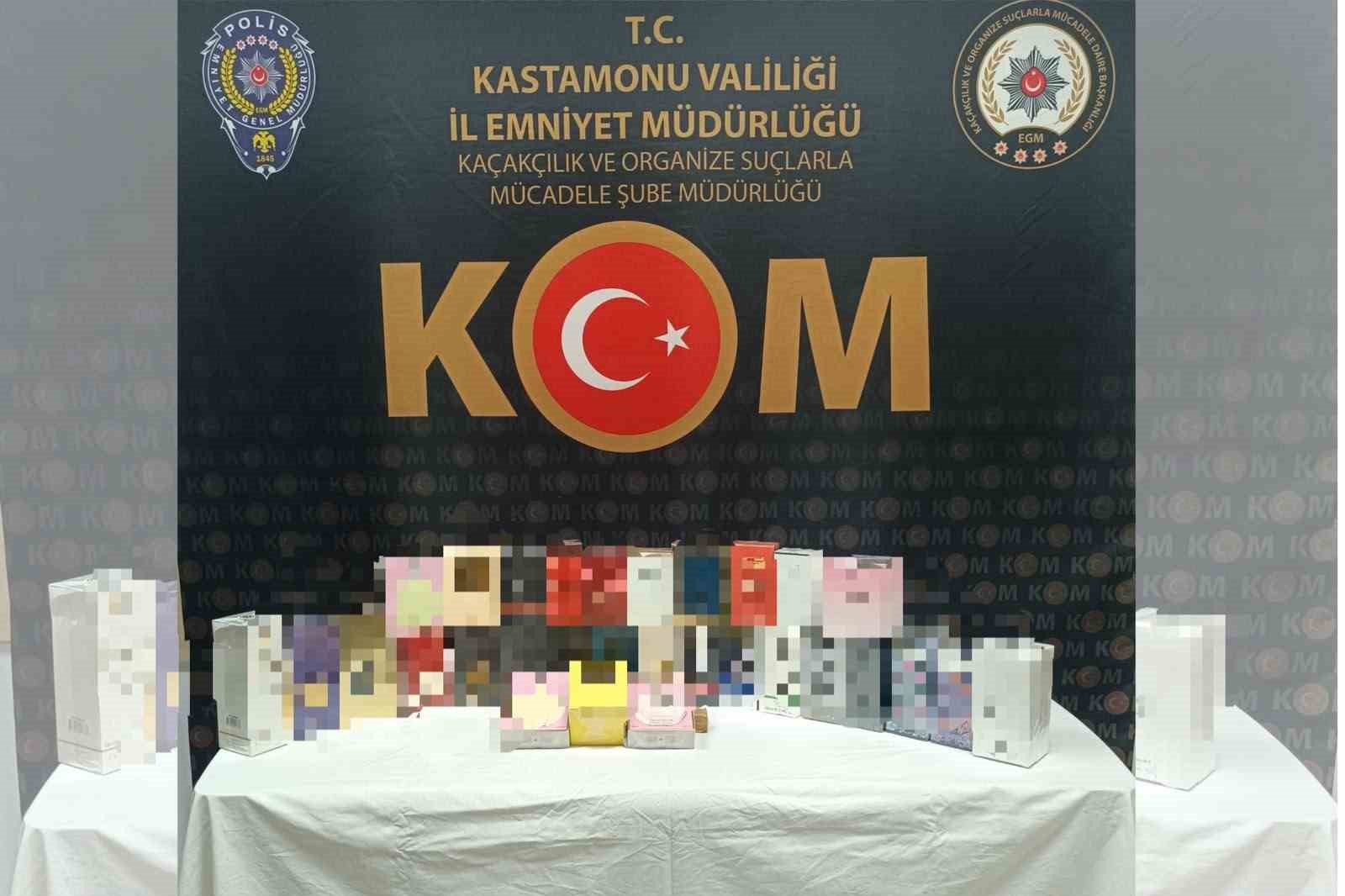 Kastamonu’da kaçakçılık operasyonu
