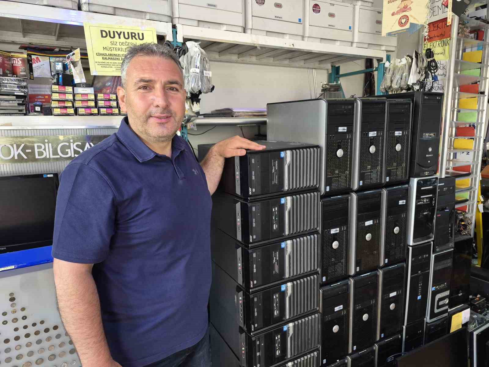 Eski bilgisayarlar yenilenerek farklı alanlarda ihtiyaç karşılamayı sürdürüyor
