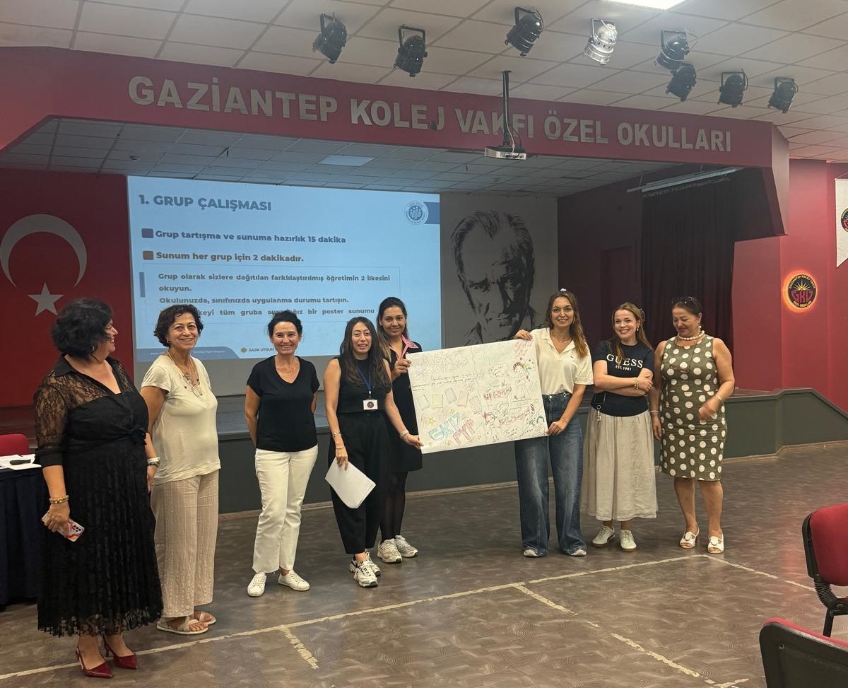 Gaziantep Kolej Vakfı’nda farklılaştırılmış eğitim atölyesi
