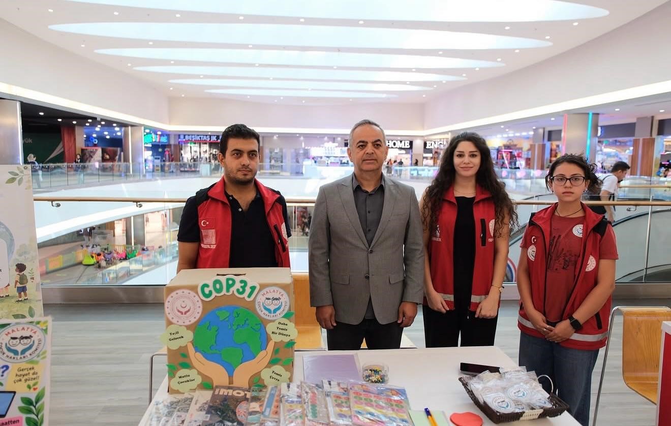 Malatya’da COP31 kapsamında farkındalık standı açıldı
