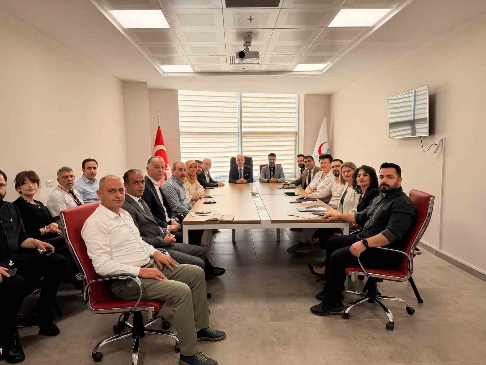 Erzincan Mengücek Gazi Hastanesi’nde sağlık değerlendirmesi yapıldı
