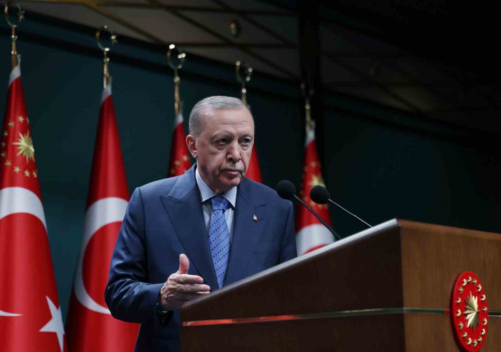 Cumhurbaşkanı Erdoğan: "Siyasette de dış politikada da tek pusulamız Türkiye’nin çıkarlarıdır"
