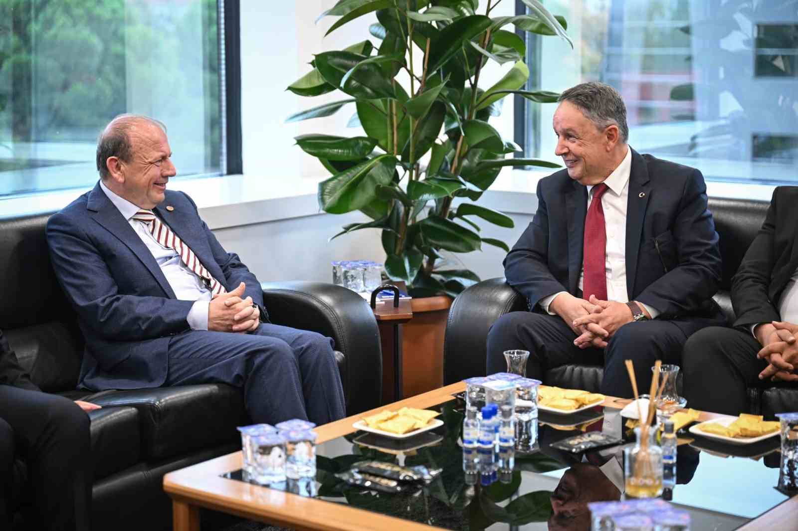 Alfatlı’dan BTSO’ya hayırlı olsun ziyareti
